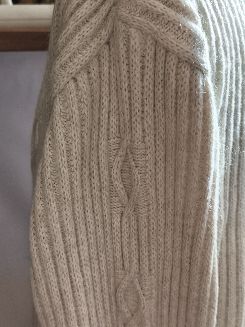 Maglioni & Felpe: Herren Pullover Devir Reissverschluss beige Grösse M(A69) – Usato da Künten venduto da Schnaepplihuus 2