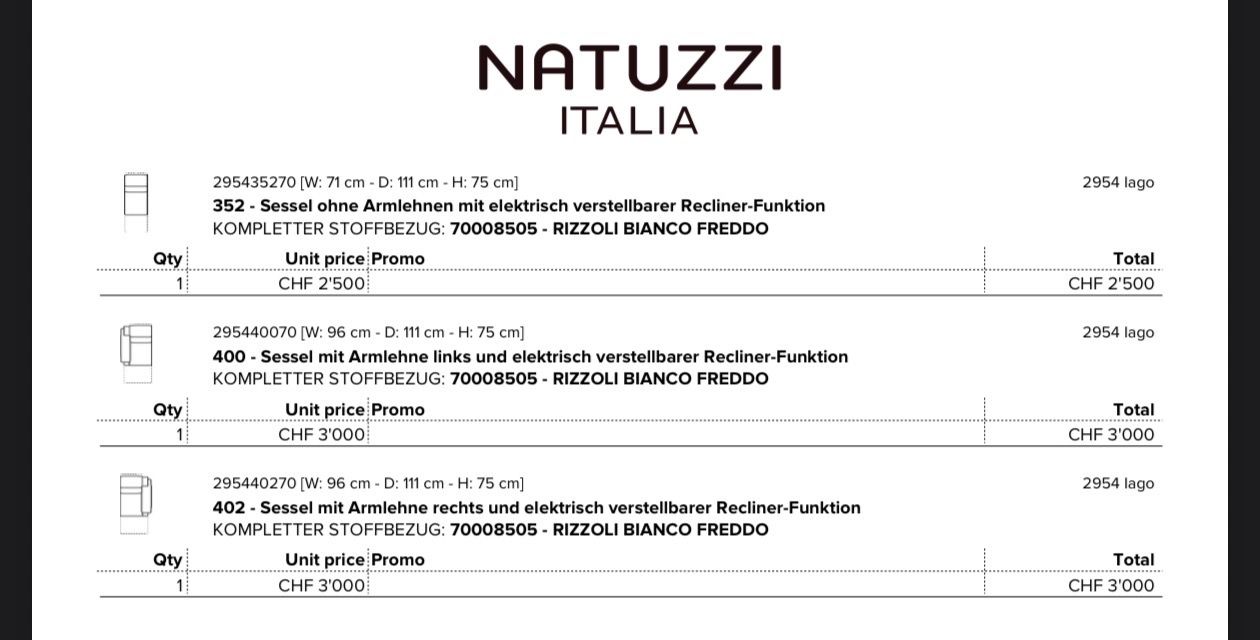 Natuzzi Divani: Sofa von Natuzzi – Usato da Zürich venduto da betim8 5