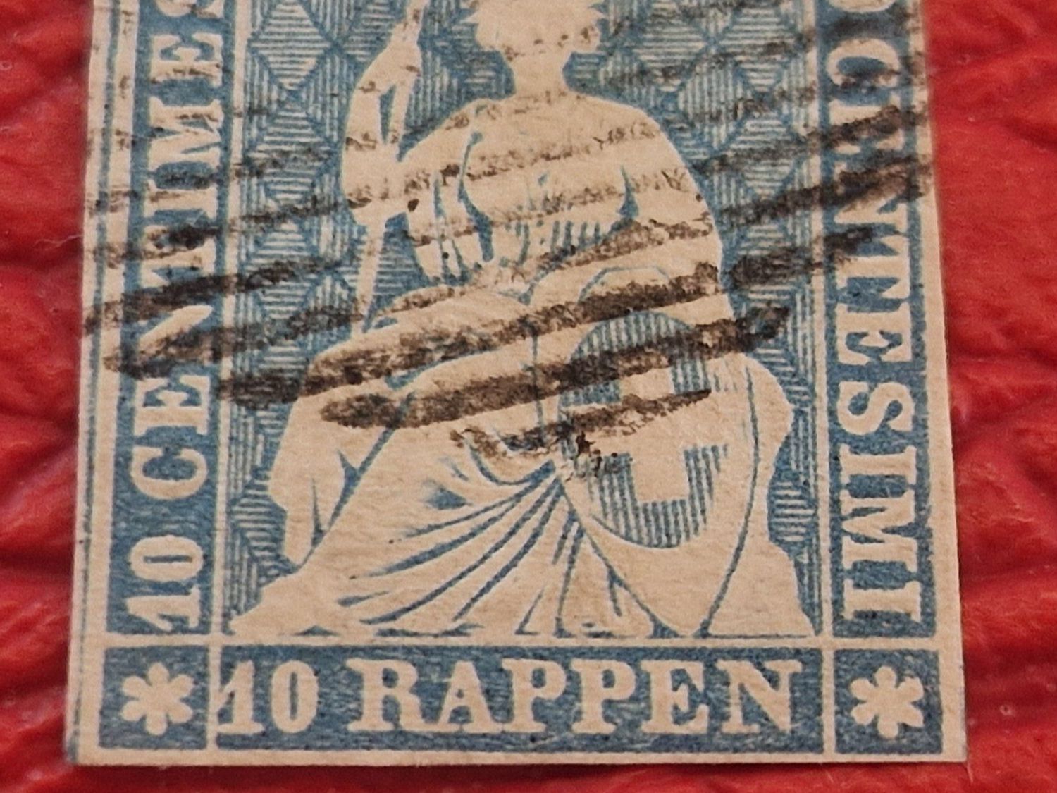 Alle Briefmarken: Strubel 23E, signiert, ab 1.- – Gebraucht aus Burgdorf von Glossy01 2