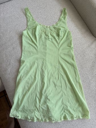 PALMERS GREEN LACE SLIP DRESS