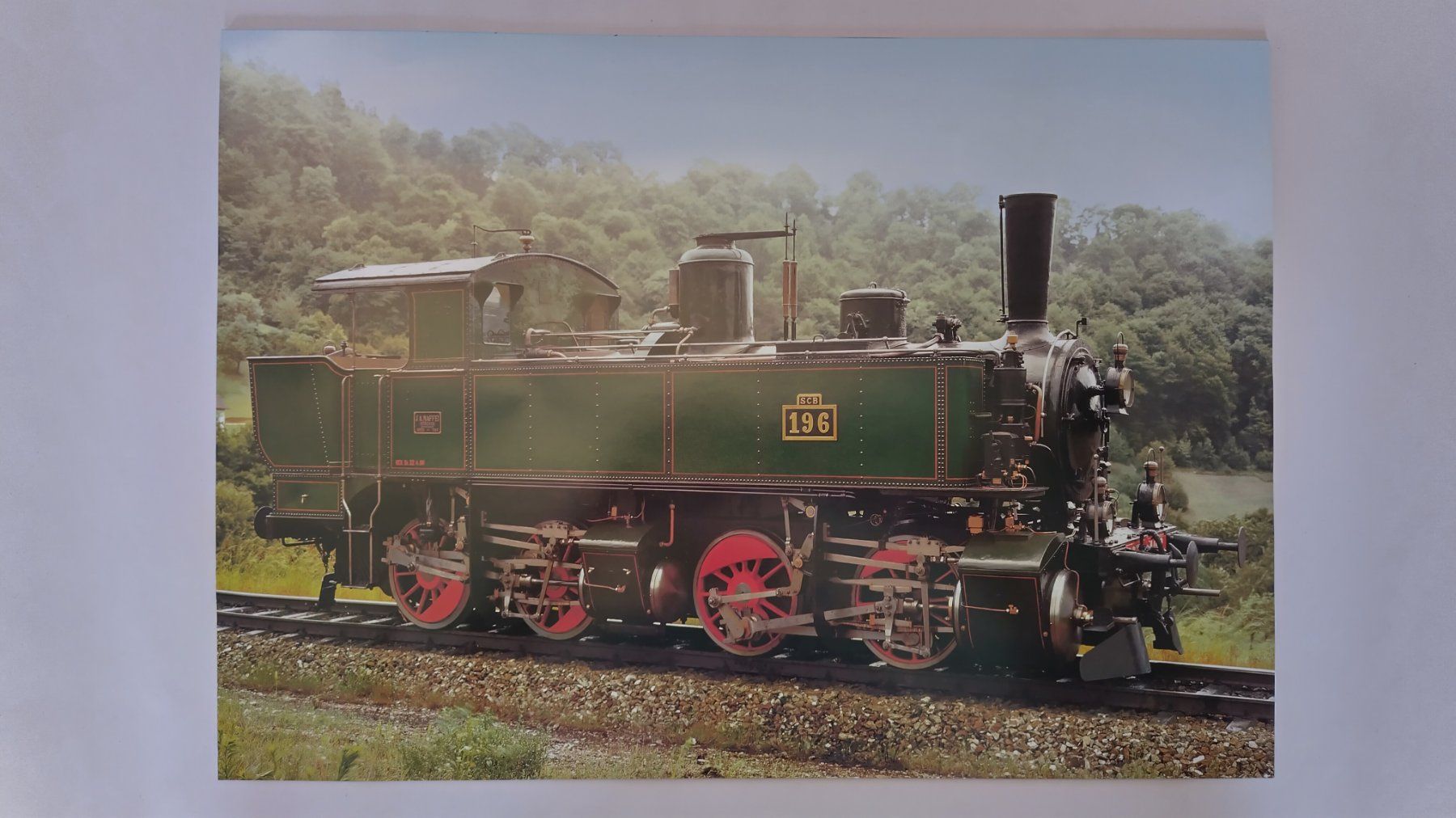 Foto & Immagini: 16 Miniposter Dampflokomotiven SBB CFF FFS / Eisenbahn – Usato da Bellach venduto da JingleJerry 4