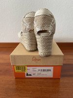 Espadrilles Gr.37 Ivory, zum Binden 
