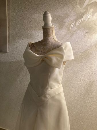 Brautkleid ungetragen inkl. Bustier champagnerfarben