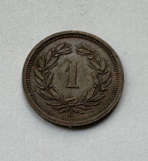 Tutti le monete: 1900 1 Rappen unz – Nuovo (secondo la descrizione) da Kirchberg SG venduto da Zenhad69 1