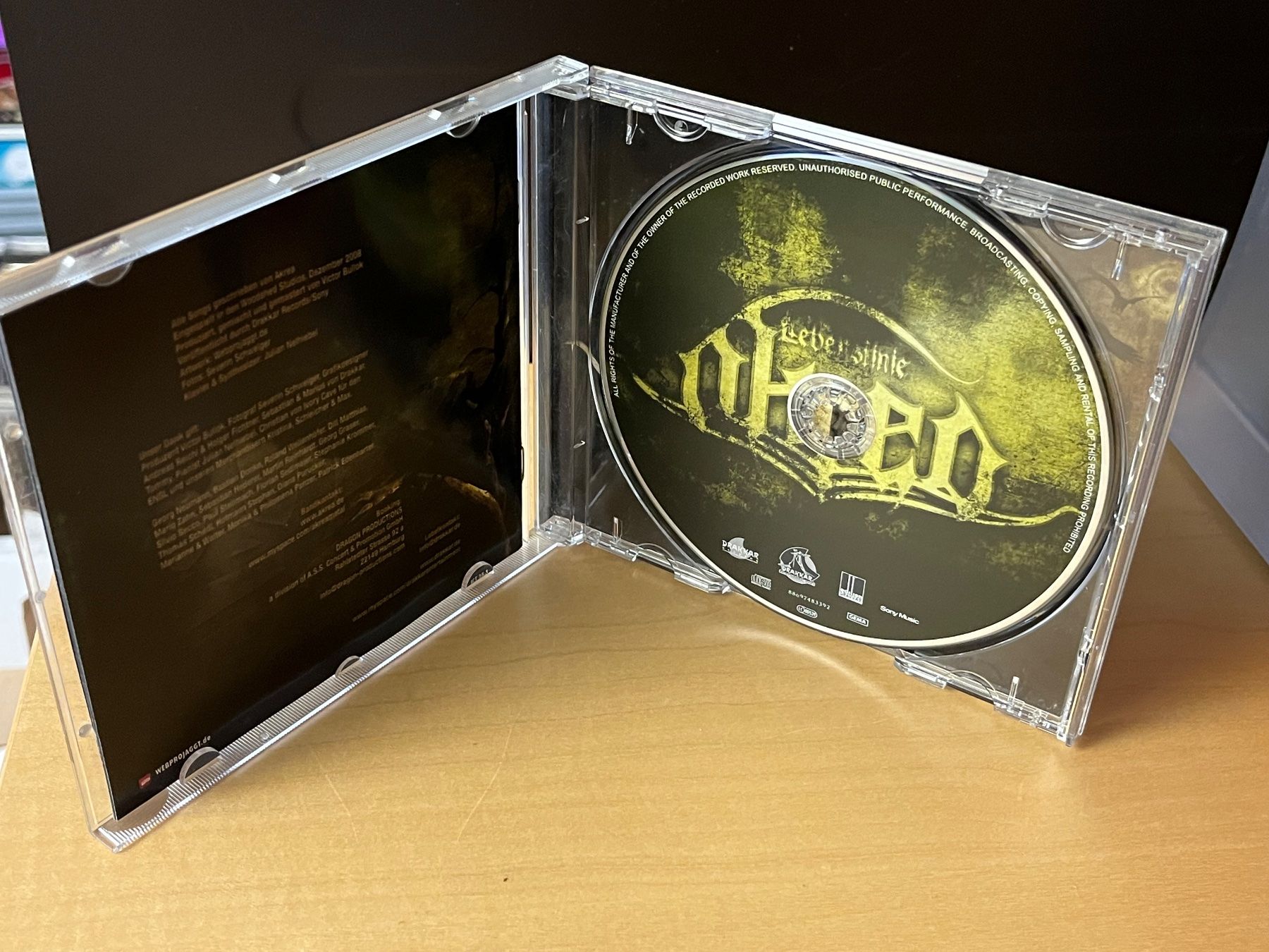 CD: Akrea - Lebenslinie - X01C – Usato da Küsnacht ZH venduto da hardrock.earth 2