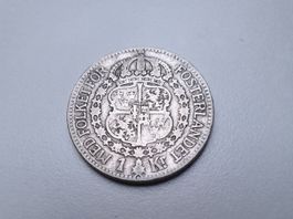 🇸🇪 Schweden 1 Krona 1914 Gustaf V KM#786.1 Silber