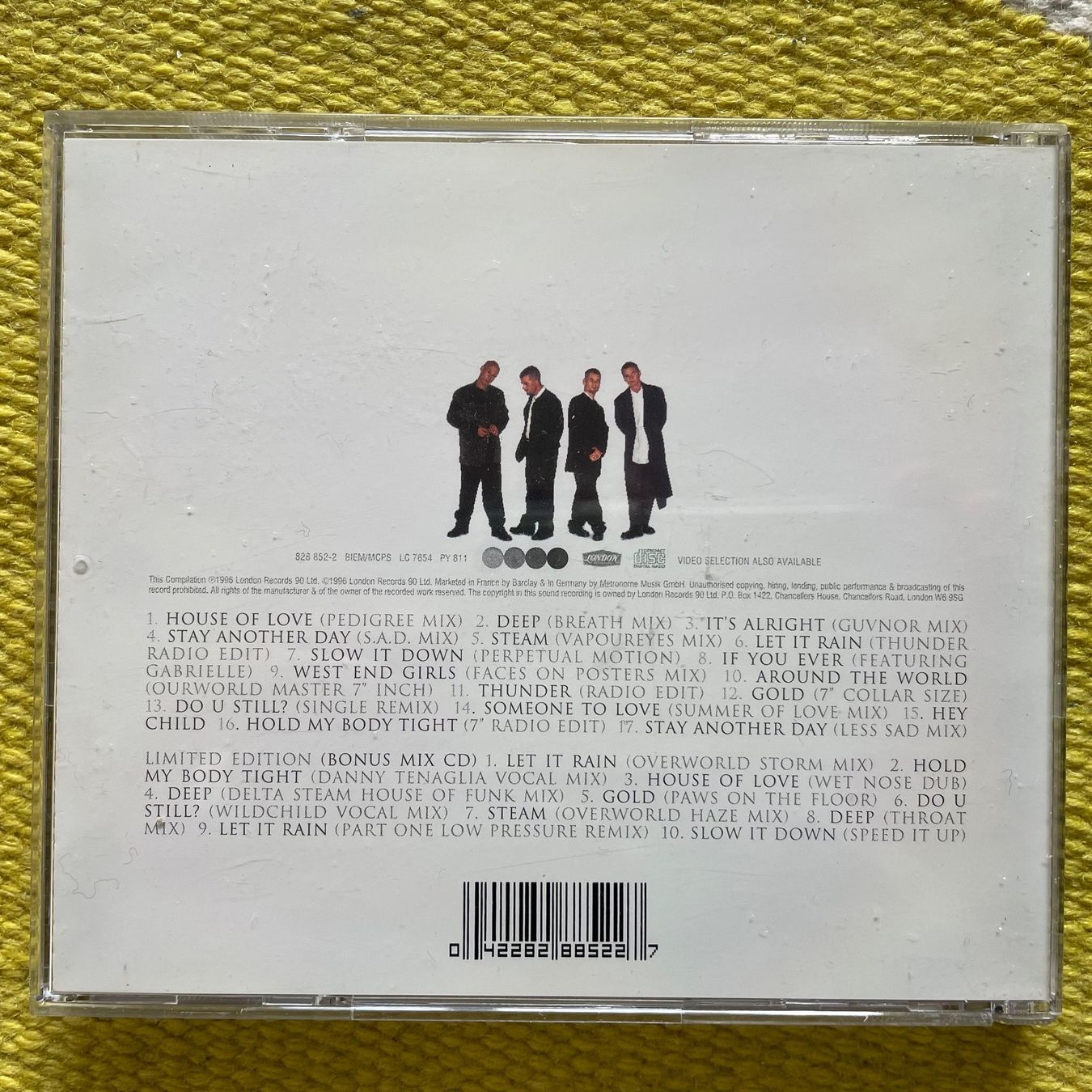 CD: EAST SEVENTEEN-2CD HIT SINGLES – Usato da Rorschacherberg venduto da CD-Roli 1