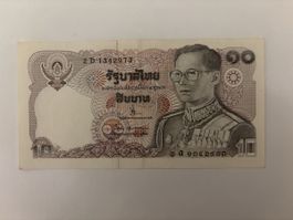 Billet de 10 BATH Rama IX