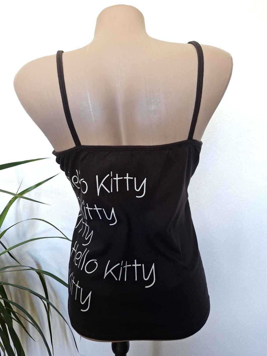 Tops: Top noir HELLO KITTY – Taille M – Gebraucht aus boudry von Let_20 2