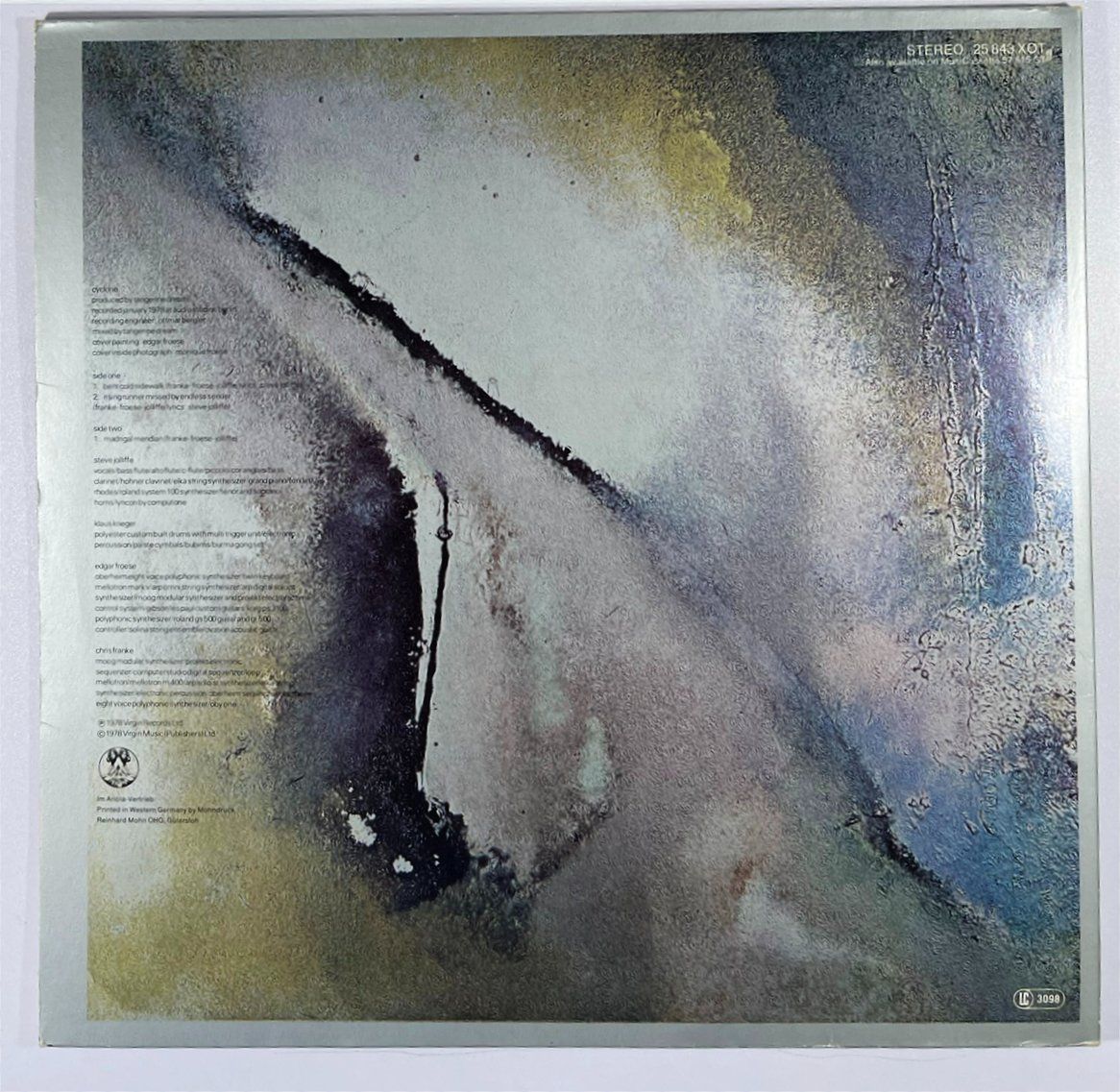Dischi in vinile: LP: TANGERINE DREAM - Cyclone (1975) – Nuovo (secondo la descrizione) da Frenkendorf venduto da Yard-Sale-2000 3