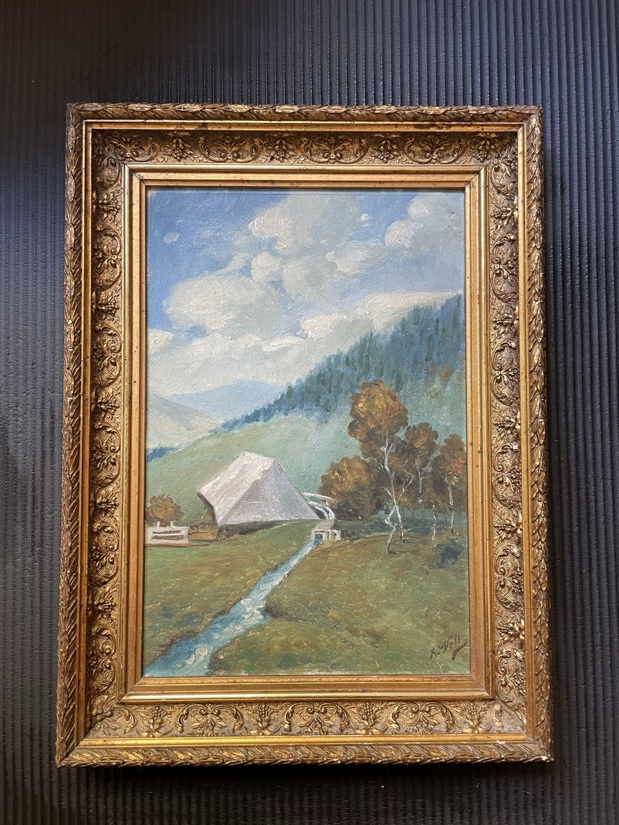 Gemälde: Gemälde in Holz gefasst – Gebraucht aus Zürich von anna-anna123 1