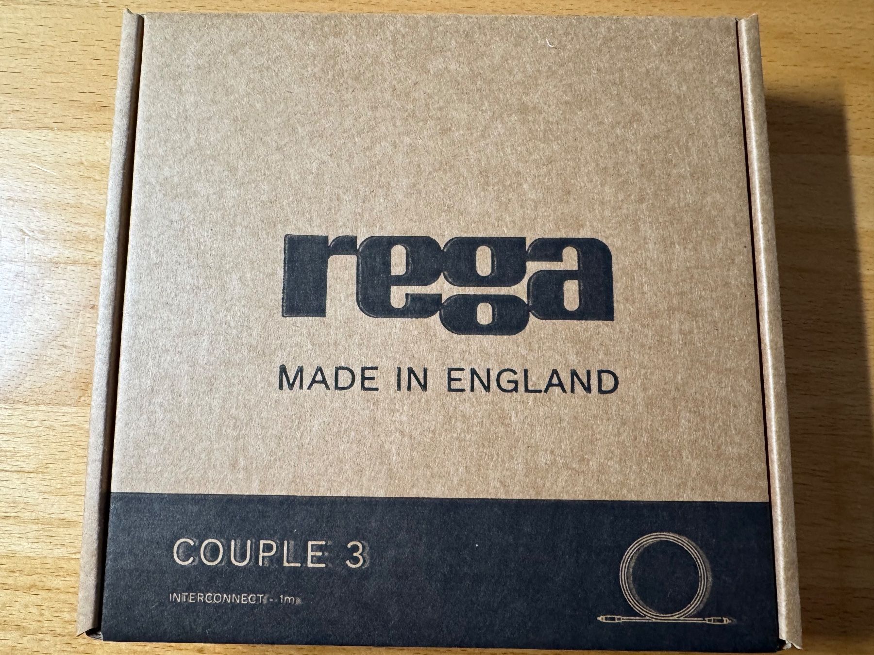 Rega Cavi: Rega Couple 3 Interconnect Cable 1.0m (neu) – Nuovo e nell'imballaggio originale da Ueken venduto da highlander57 1