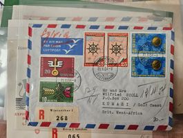 R Brief an Goldküste Afrika (30.-- ++)  für nur 5.--