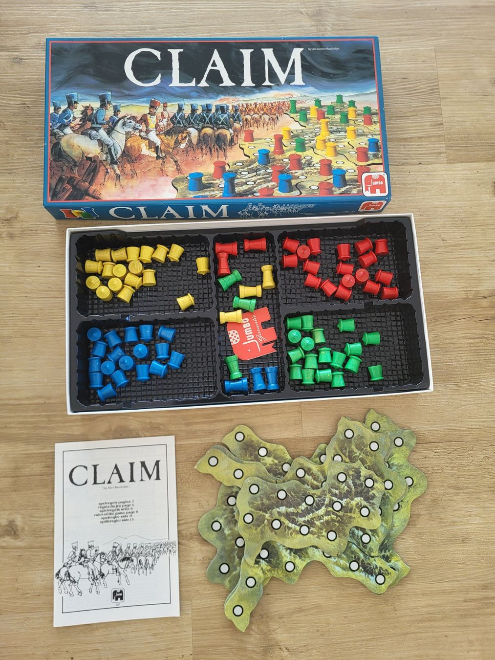 Spiele: Brettspiel Claim von Jumbo 1983 – Gebraucht aus Niederhelfenschwil von Bruce019 1