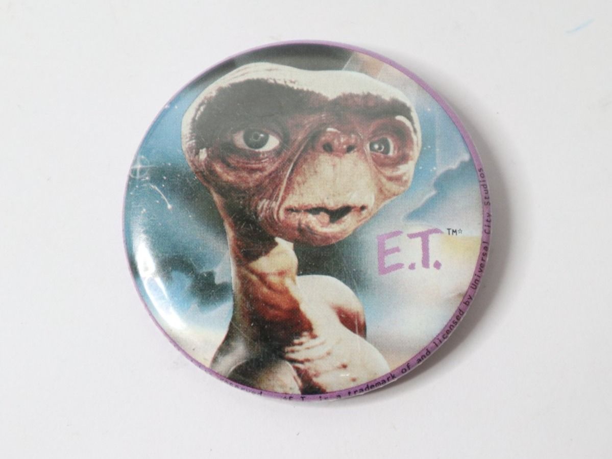 Statuette: 1982 Button E.T. Der Ausserirdische, NOS – Nuovo (secondo la descrizione) da Eschenbach SG venduto da Astalavista