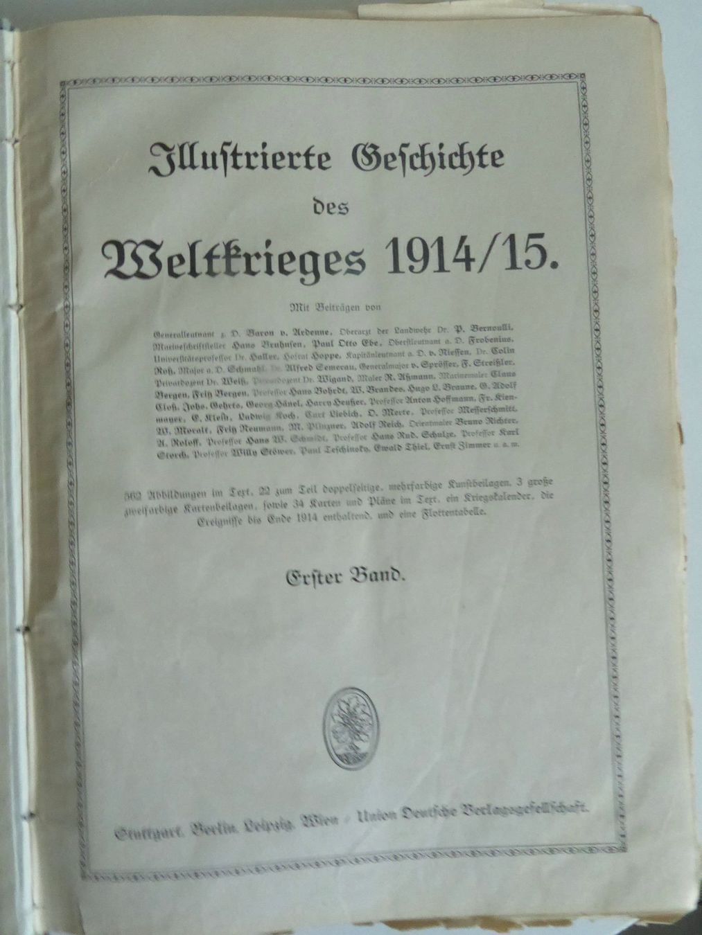 Revues & Magazines: Illustrierte Geschichte des1.Weltkrieges – D'occasion à Zürich par Chaeffeler 2