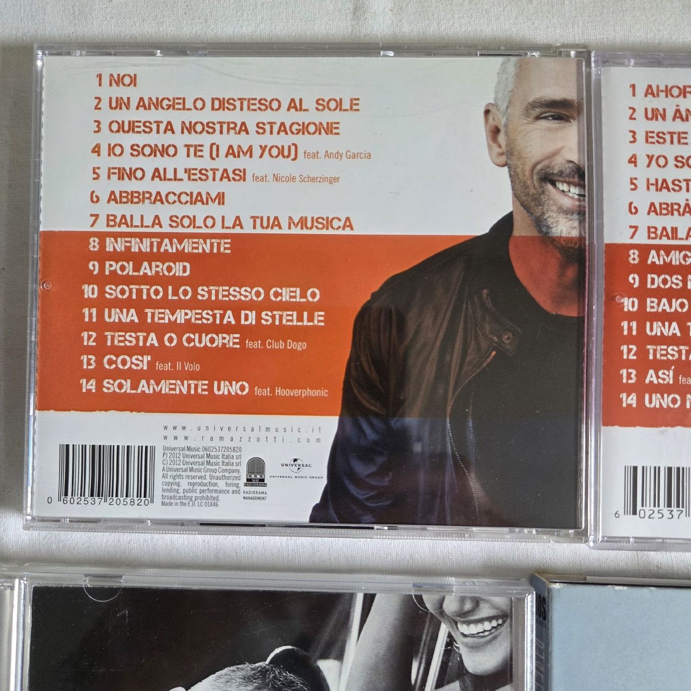 CD: Eros Ramazzotti CD Konvolut – Usato da Stans venduto da Ducati16 4
