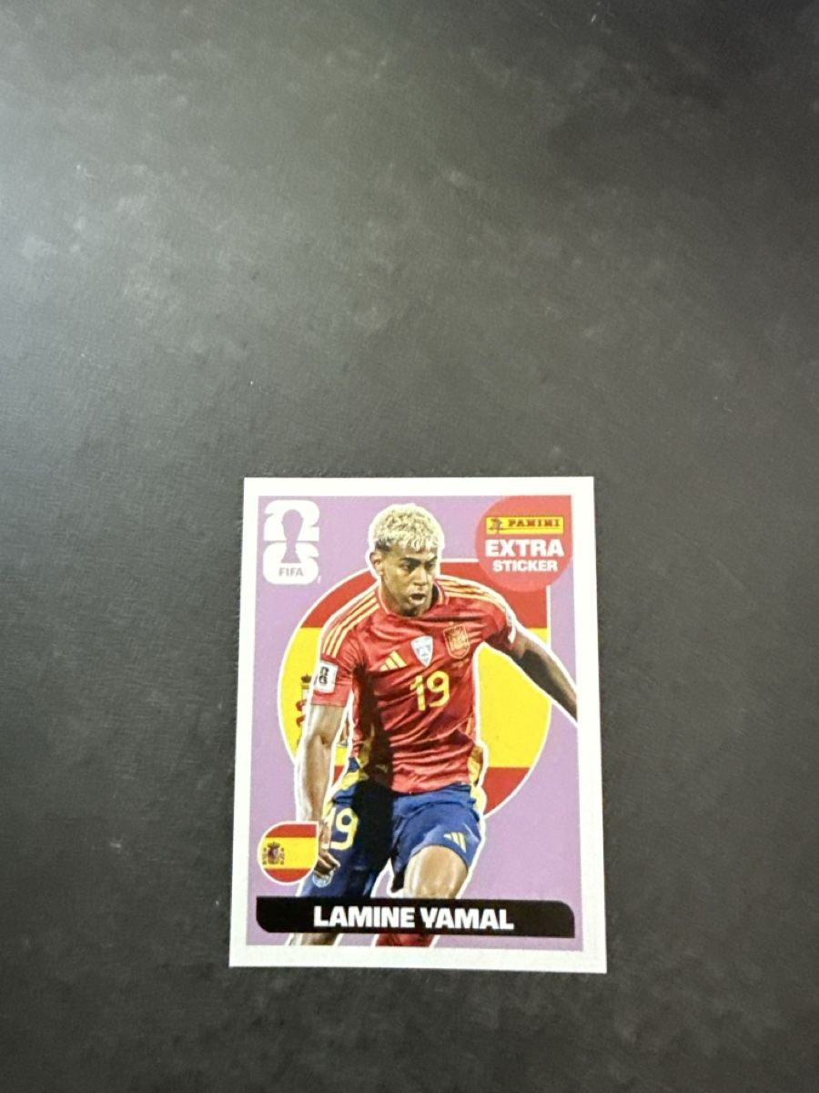 Panini Carte collezionabili: Lamine Yamal extra sticker  – Nuovo (secondo la descrizione) da Blignou (Ayent) venduto da fre_6gqm