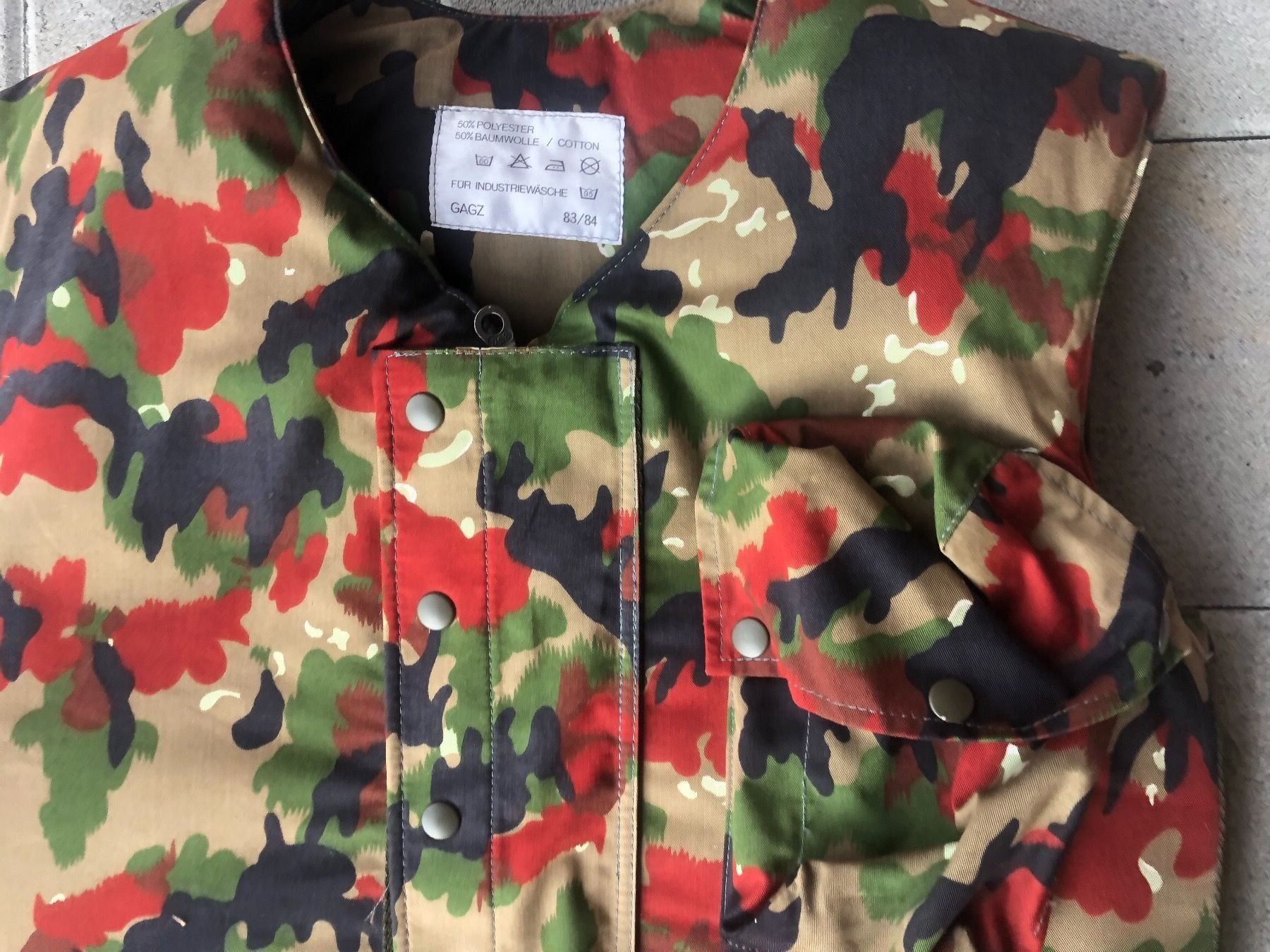 Schweizer Armee Uniformi: Splitterschutzweste Schweizer Armee Original – Usato da Gossau SG venduto da Puch-tech 9