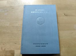 50 Jahre Rhätische Bahn Festschrift 1889-1939
