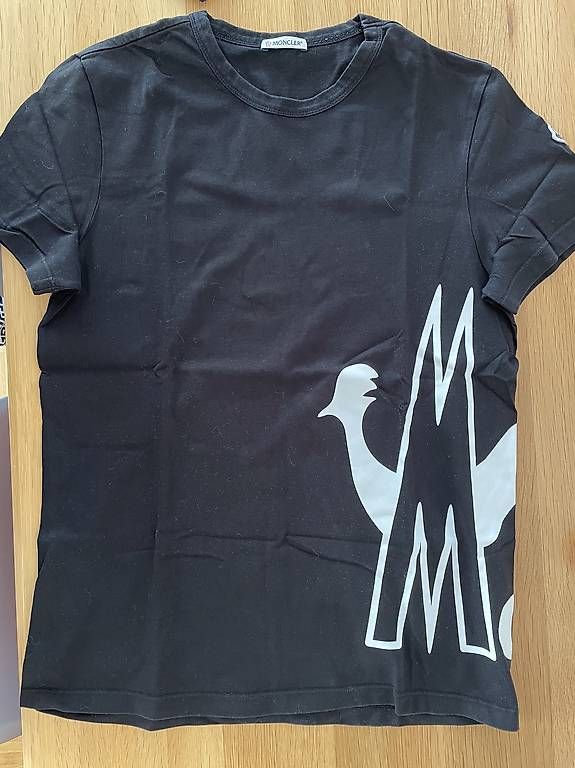 T-shirt: T-Shirt MONCLER, Grösse S, Schwarz – Usato da Gümligen venduto da 55_44 2
