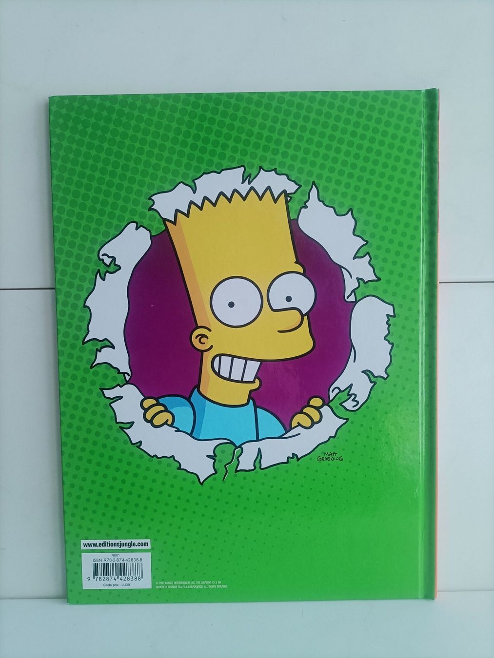 Fumetti: BD Bart Simpson -1- Prince de la farce / Groening / Jungle – Usato da crans montana venduto da AB3963 1
