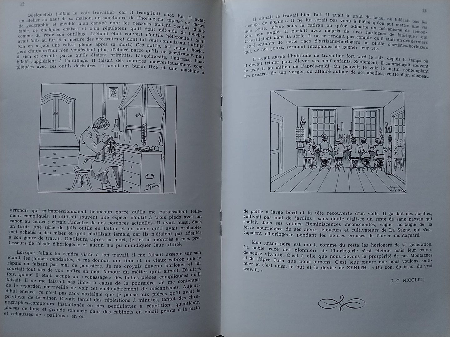 Riviste & Magazine: Zénith Echos Nr.40 1956, Zenith Personal Magazin – Usato da Biel/Bienne venduto da taki25 3