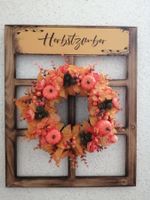 🎃Herbstzauber  Kürbis Tür Wand Kranz