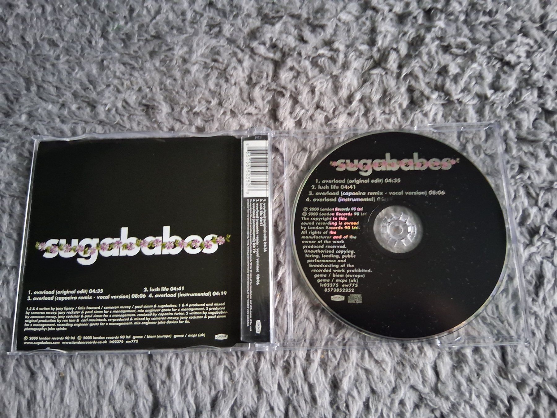 CD: SUGABABES     OVERLOAD     CD SINGLE – Usato da Wetzikon ZH venduto da Ramones01 2