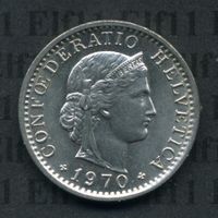 CHF___0.20 1970 -stgl 20 Rappen