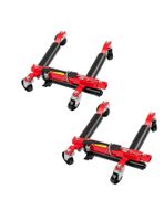 2x Rangierhilfe Wagenheber Rangierheber hydraul Rangierrolle
