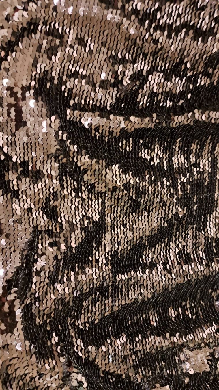 Vestiti: Schwarzes Ärmelkleid mit Paillete – Usato da Waltenschwil venduto da Catlady 3