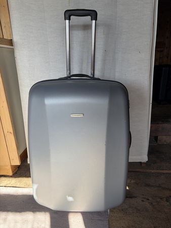 Titan Trolley Silber Hartschale gebraucht 60cm