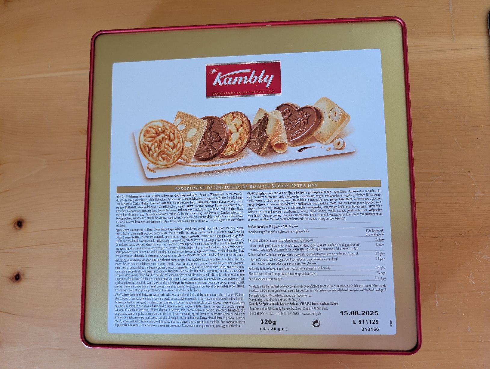 Contenitori & Simili: Kambly Dosen, Ueli Hofer – Usato da Nänikon venduto da Haexli_70 2