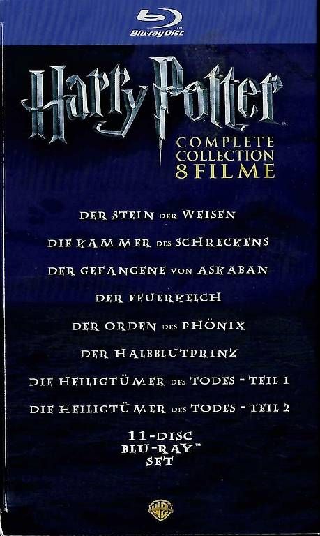 Tutti i DVDs: Harry Potter 1-7 - Complete Collection - Blu-rays – Usato da Dörflingen venduto da Super-Bob 2