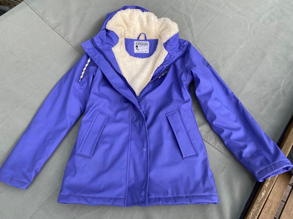 Kinder Winter-Regenjacke gefüttert von Steeds, Gr. 140 | Kaufen auf Ricardo