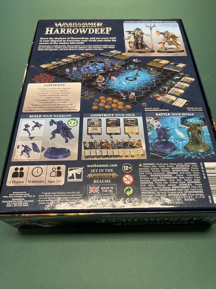 Spiele: Warhammer Underworlds Harrowdeep  Core Set – Neu (gemäss Beschreibung) aus Wettingen von TheCenturion 1