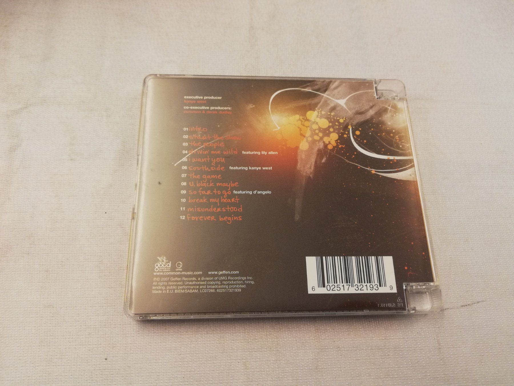 CD: COMMON - FINDING FOREVER – Usato da Bern venduto da Vinylsound.ch 1