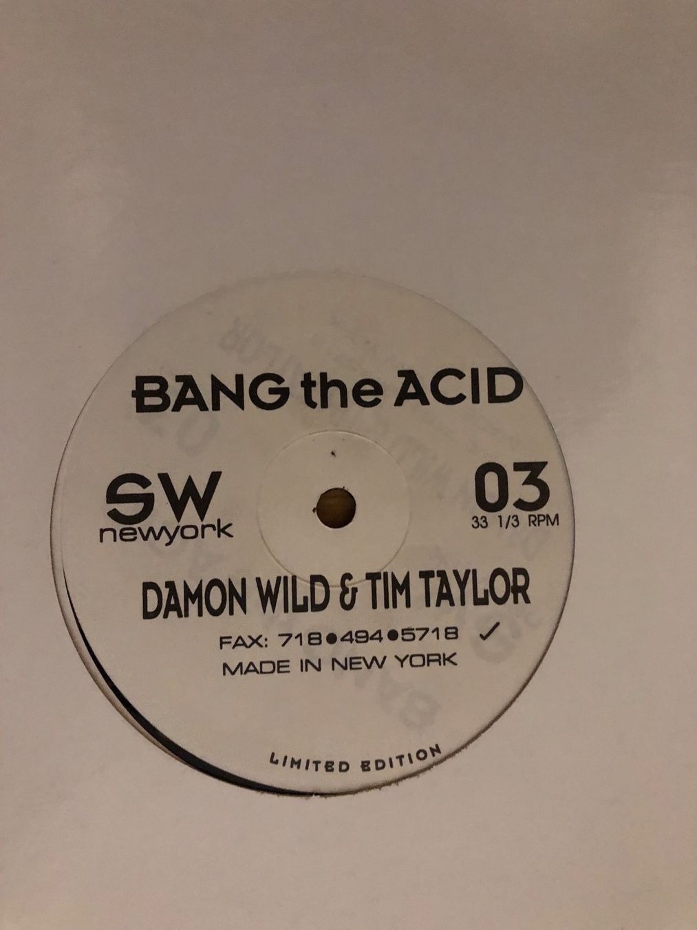 Schallplatten: Damon Wild & Tim Taylor / Syquest  (Synewave) ‎ – Gebraucht aus Frauenfeld von Philz