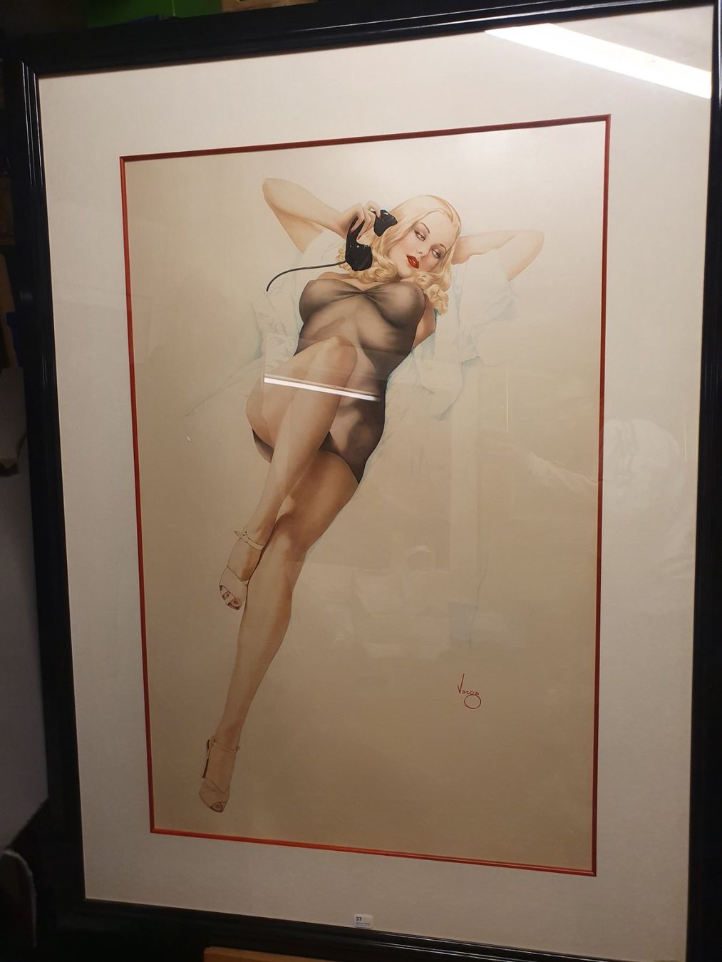 Grafica & Litografie: "FIRST LOVE" par Alberto Vargas – Usato da Le Grand-Saconnex venduto da Rgt87 1