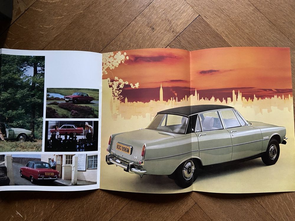 Rover 3500 Prospekt 1974 1975 brochure CH deutsch catalogue (Gebraucht ...