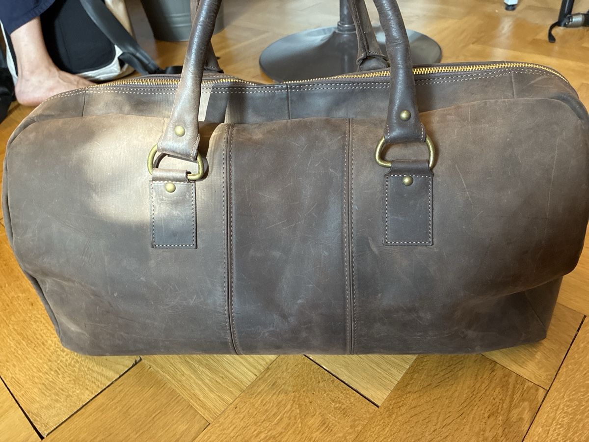 Borse: Weekender Bag Wildleder Made in Italy – Usato da Bern venduto da two_8vqk 2