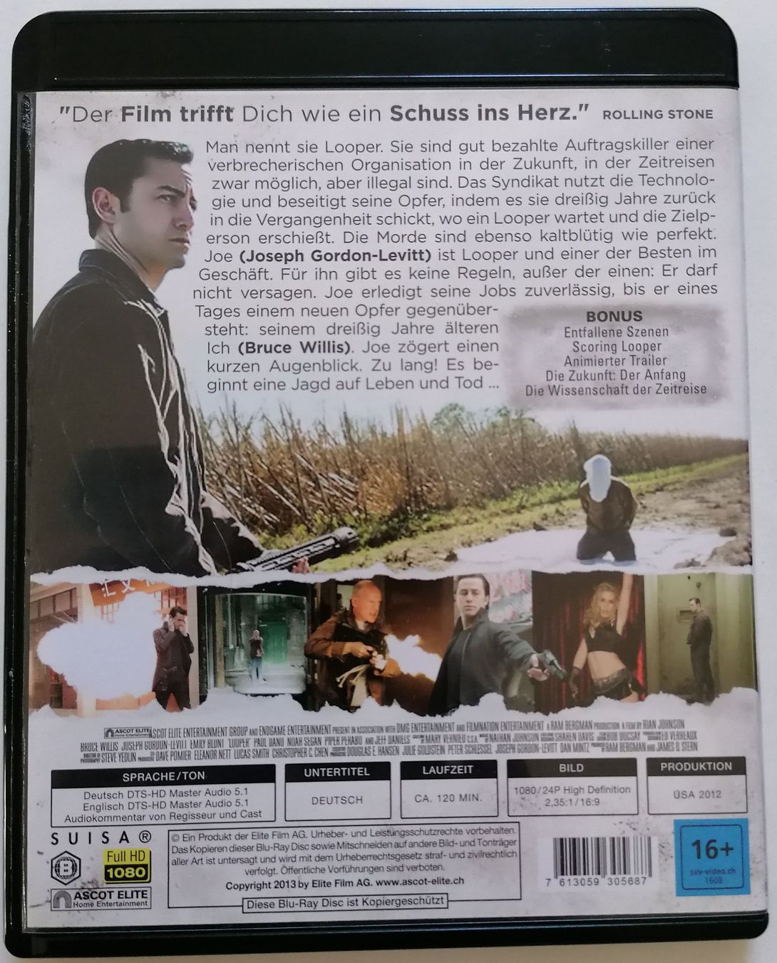 Tutti i DVDs: Looper - Blu-ray - Bruce Willis – Usato da Oberurnen venduto da mackrokodile 1