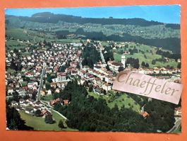 Ansichtskarte 1962 Heiden mit Stempel Helvetia 10 Rappen