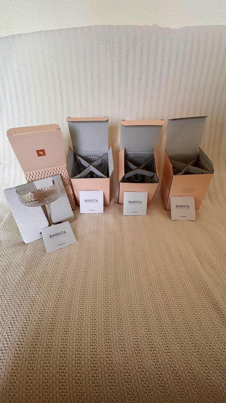 Nespresso Bicchieri: Nespresso Barista Gläser – Nuovo e nell'imballaggio originale da Hunzenschwil venduto da Blueberryqueen
