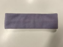 Stirnband aus Fleece in Lila, gebraucht