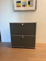 Sideboard zwei Klapptüren grau gebraucht - wie USM