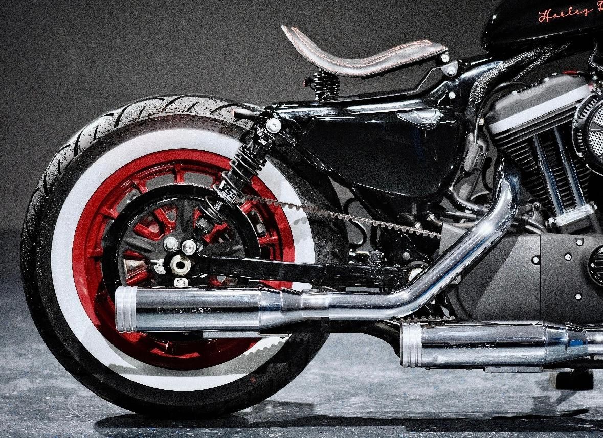 Route: Harley - Davidson YL883R – D'occasion à Murgenthal par Zeki60 5