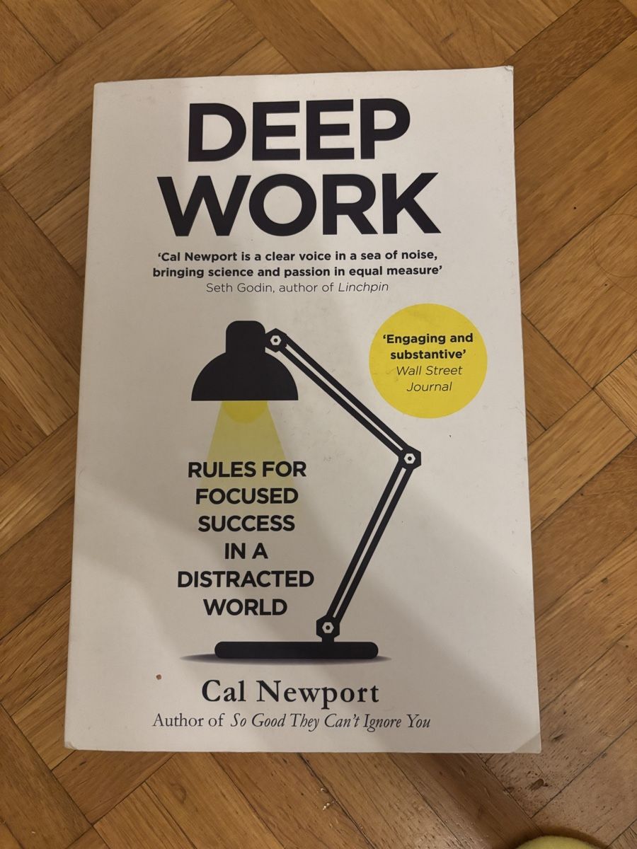 Libri: Livre Deep Work - Cal Newport – Usato da Remaufens venduto da nor_sly5
