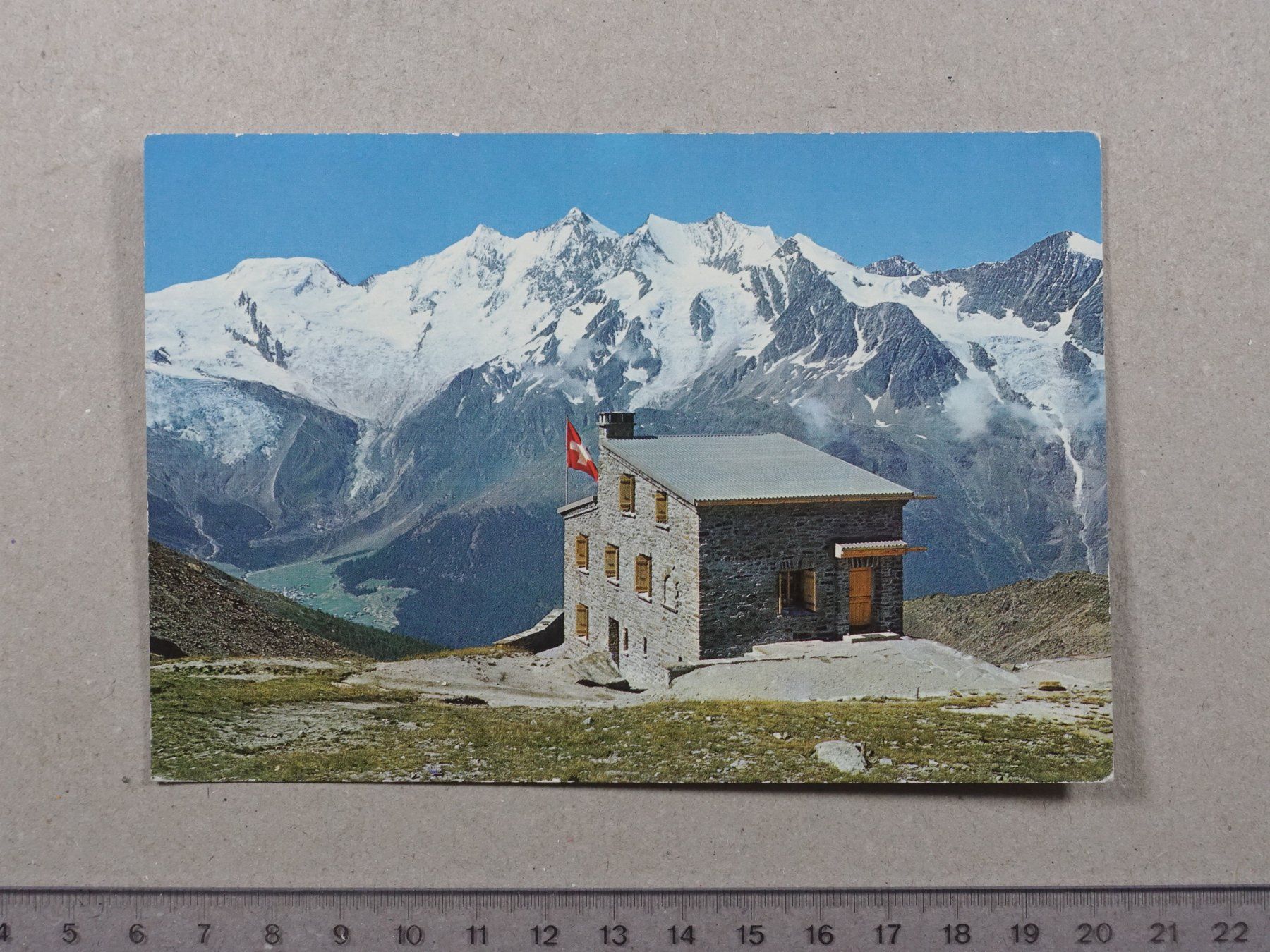 Cartes postales: Saas-Tal, Weissmieshütte, 1968 – D'occasion à Lenzburg par fh1